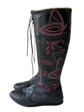 Archive Adidas Vintage Y2K Embroidered High Boxing Boots Decorative Collectible